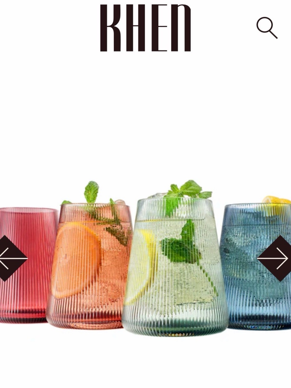 Khen glasses and glass straws 2 sets meant to be bought together!!